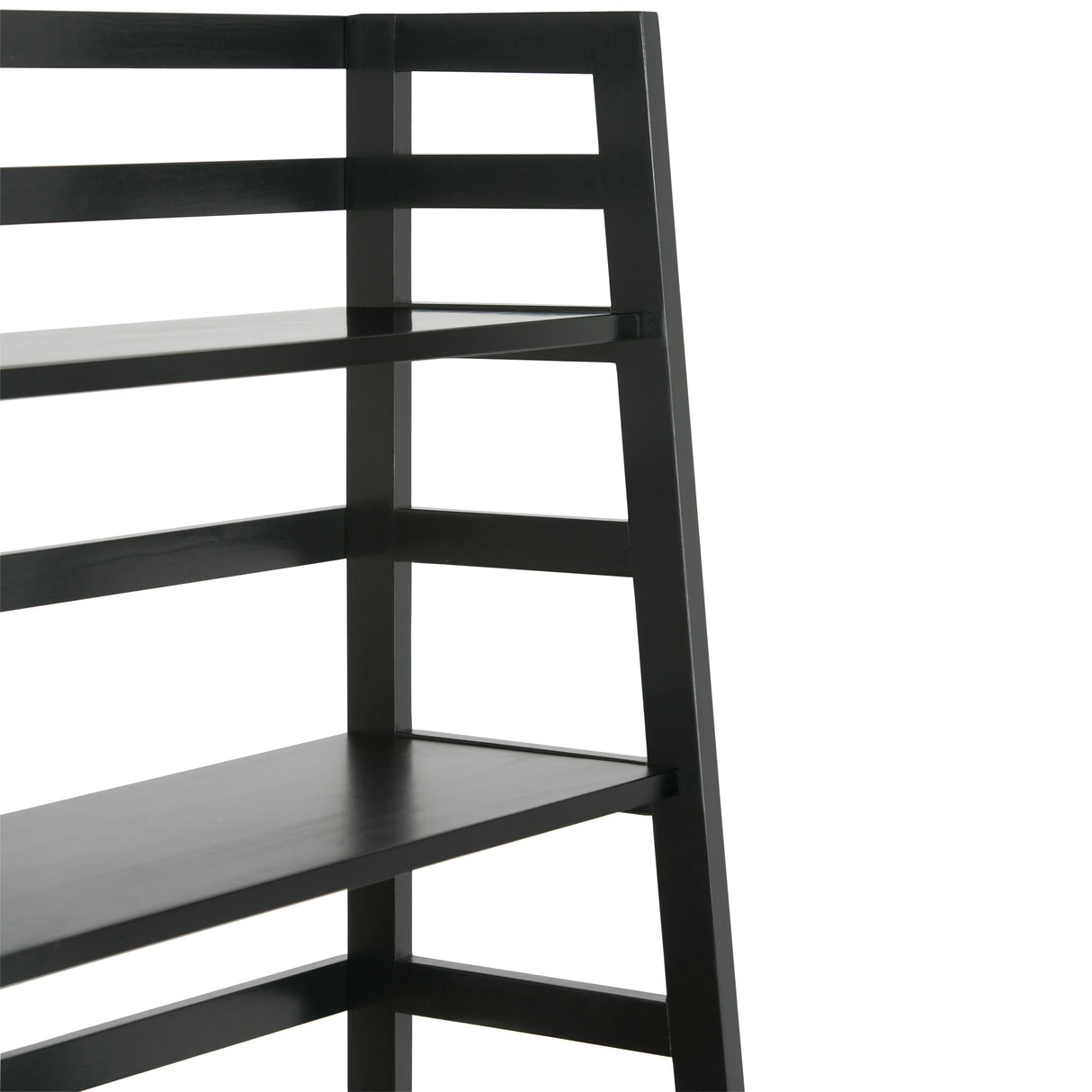 Acadian - Handcrafted Ladder Shelf Bookcase by Simpli-Home | Bel Furniture