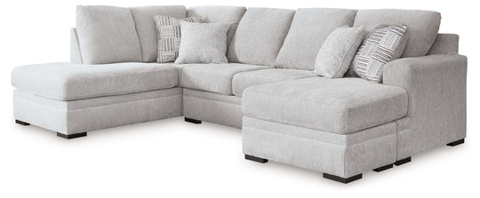 Gabyleigh - Sectional Gray 2 Pc. Left Arm Facing Chaise Sectional by Benchcraft® | Bel Furniture