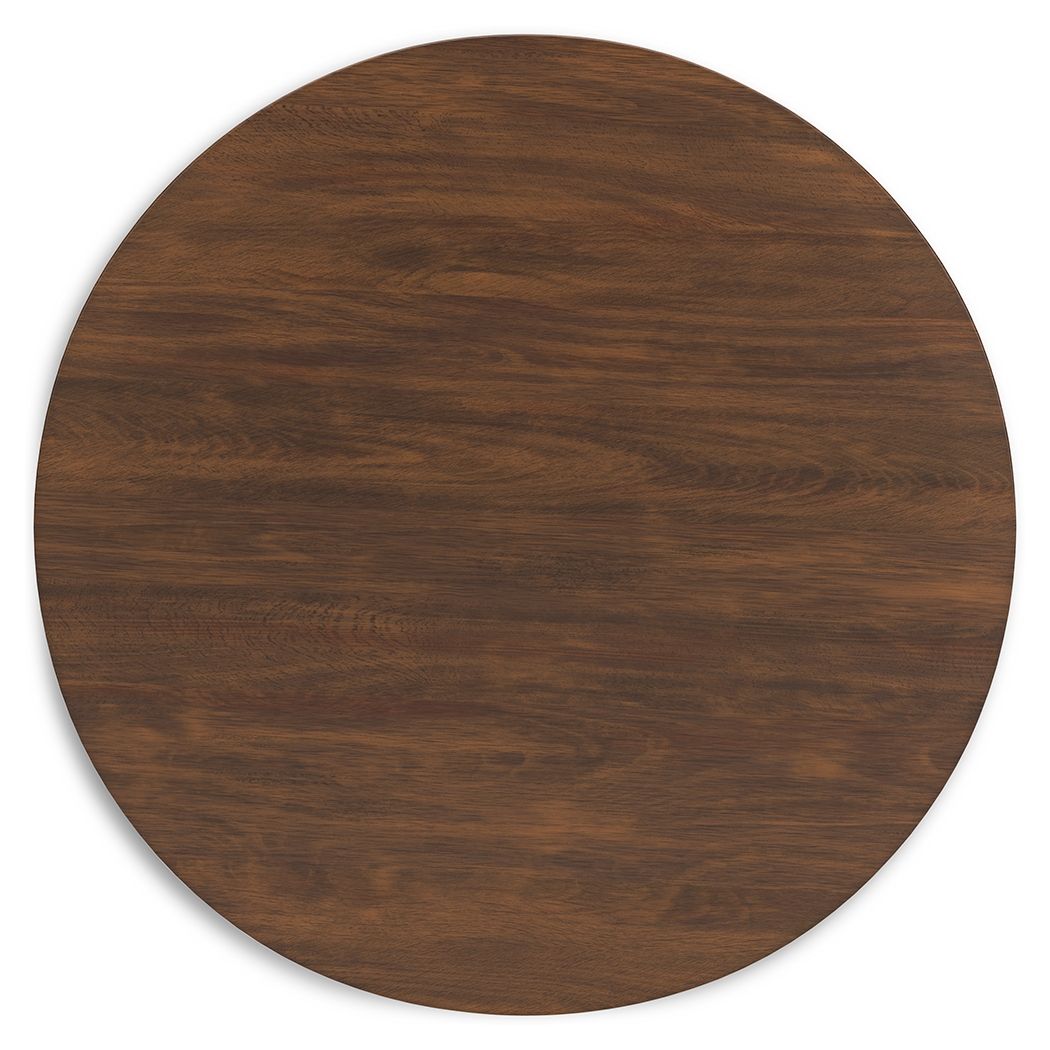 Lyncott - Brown - Round Dining Room Table by Signature Design by Ashley® | Bel Furniture