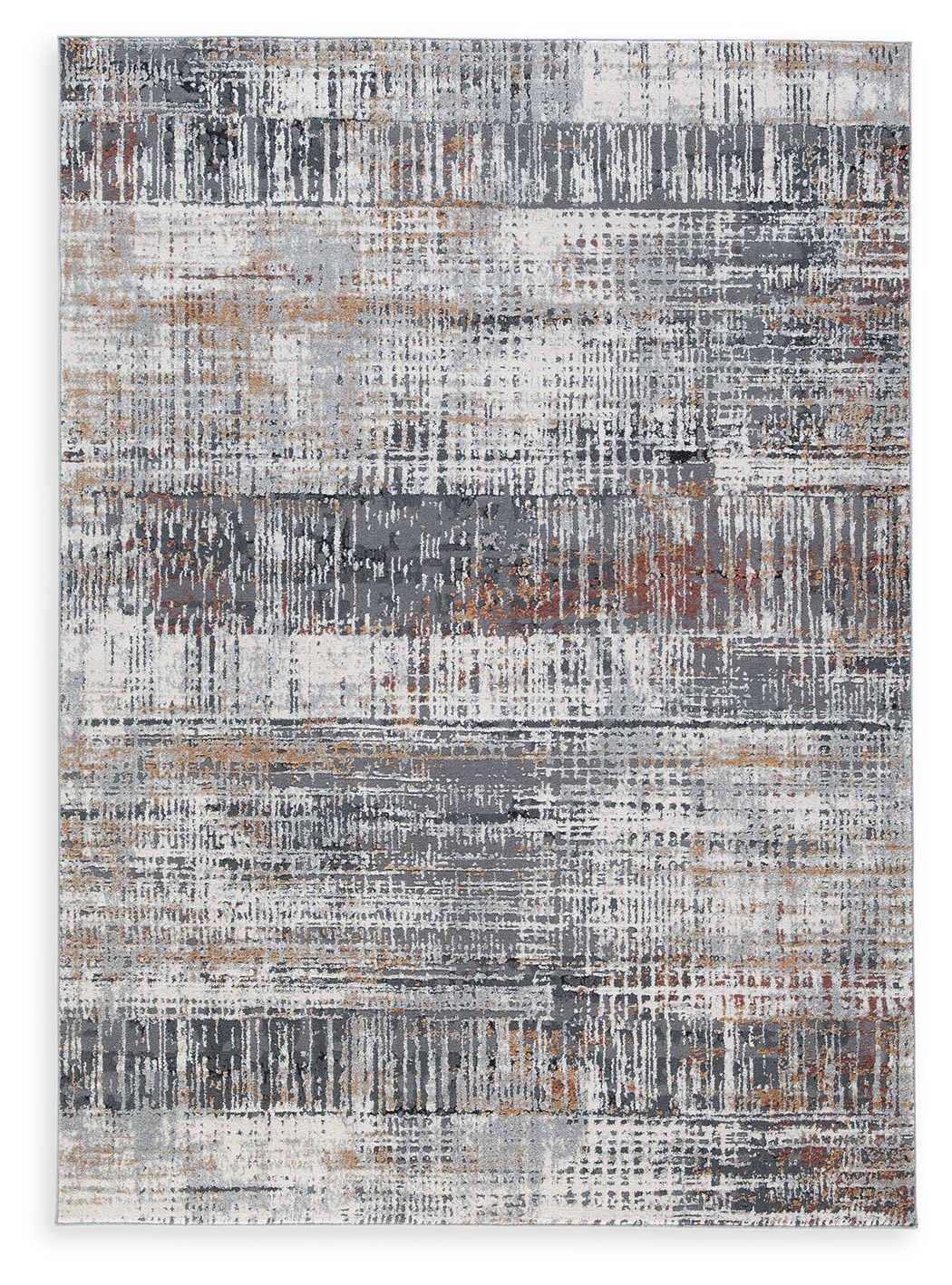 Rhettner - Rug Dark Gray 5' x 7' by Signature Design by Ashley® | Bel Furniture
