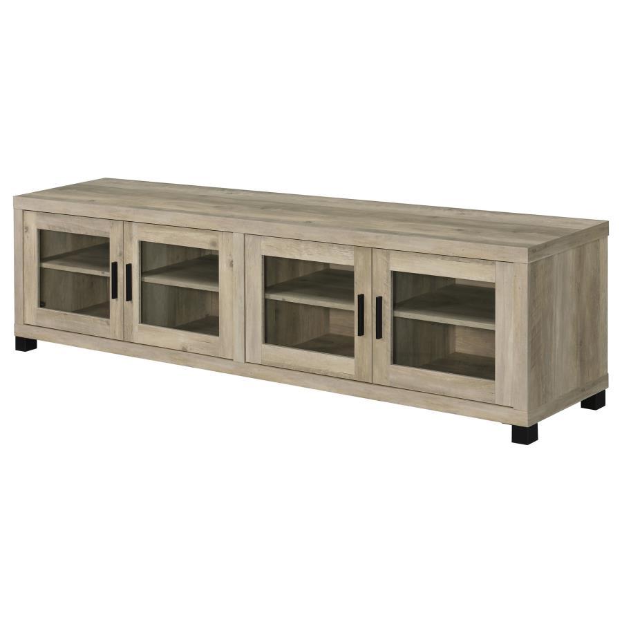 Sachin - 4-Door Engineered Wood TV Stand by CoasterEssence | Bel Furniture