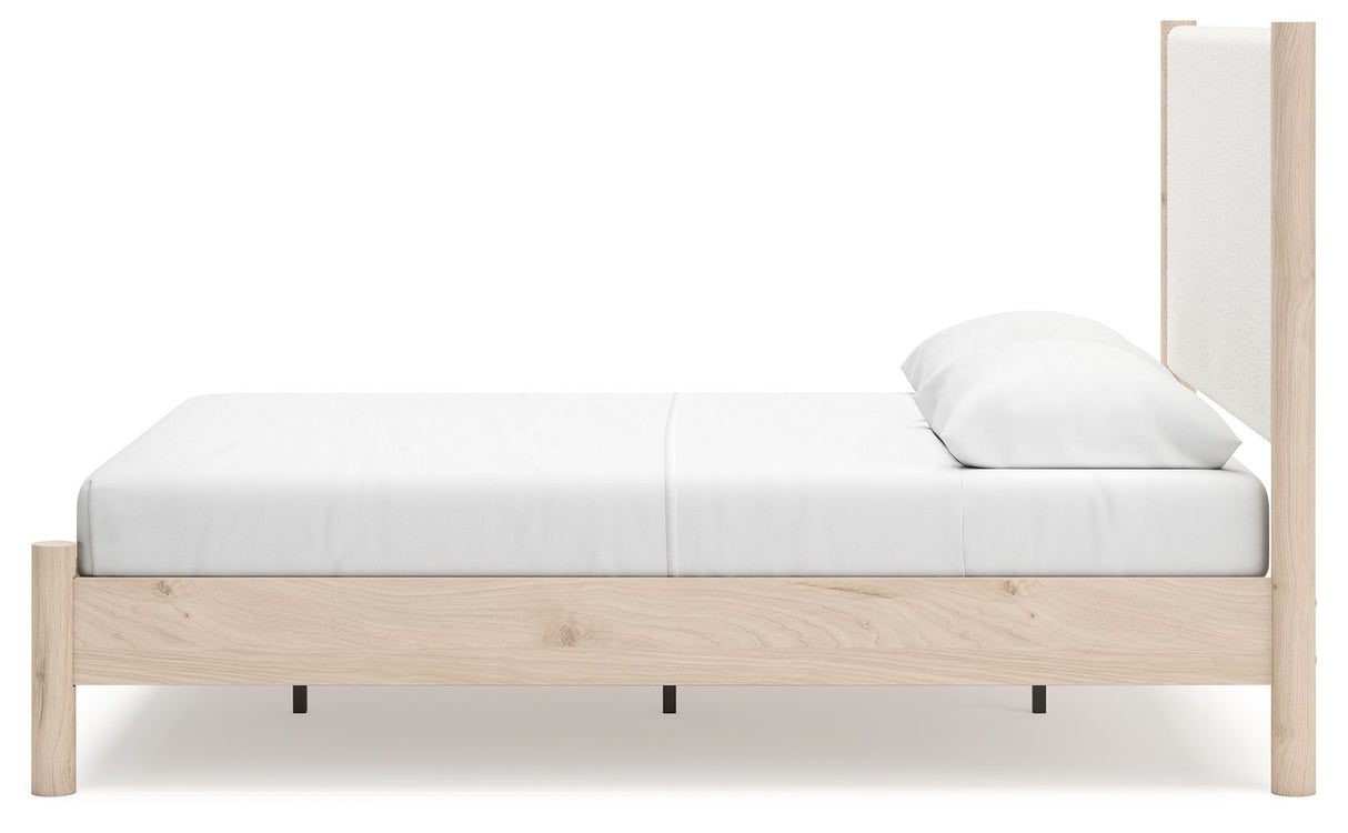 Cadmori - Upholstered Panel Bed by Signature Design by Ashley® | Bel Furniture