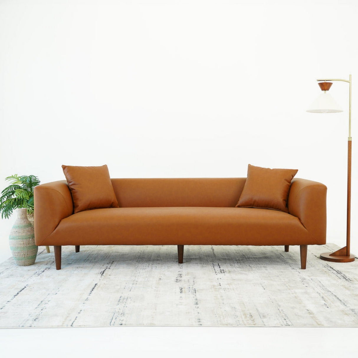 Elwood - Sofa - Cognac