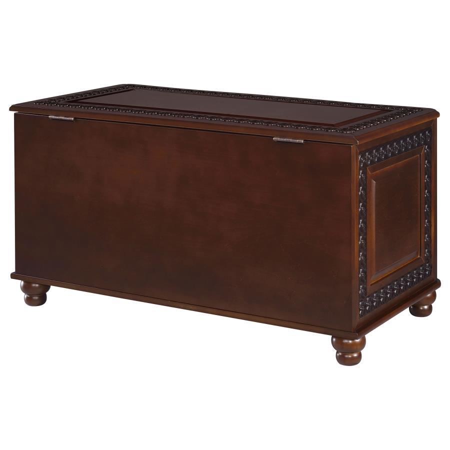 Finlay - Cedar Chest - Dark Tobacco by CoasterElevations | Bel Furniture