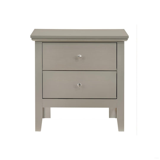 English Dovetailed Drawers Nightstand
