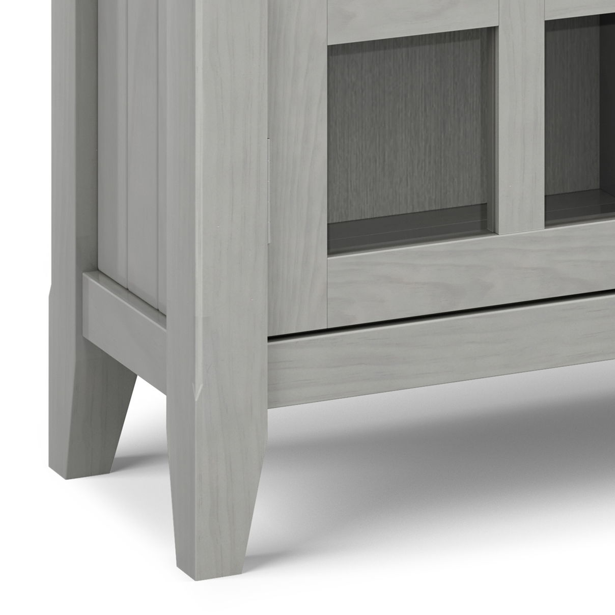 Acadian - Handcrafted Entryway Storage Cabinet by Simpli-Home | Bel Furniture