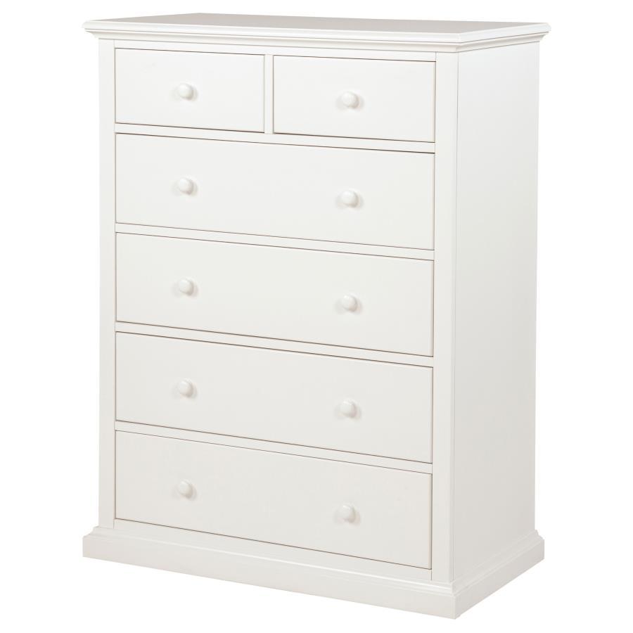 Sumerlin - 6-Drawer Bedroom Chest Of Drawers by Coaster Fine Furniture | Bel Furniture