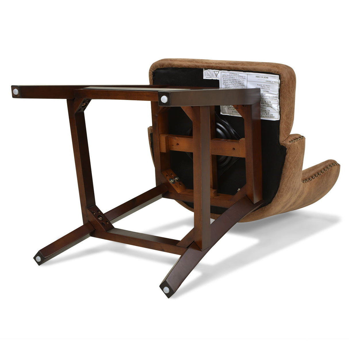 Holmes - Tufted High Back 360 Swivel Counter Height Barstool by Jennifer Taylor Home | Bel Furniture