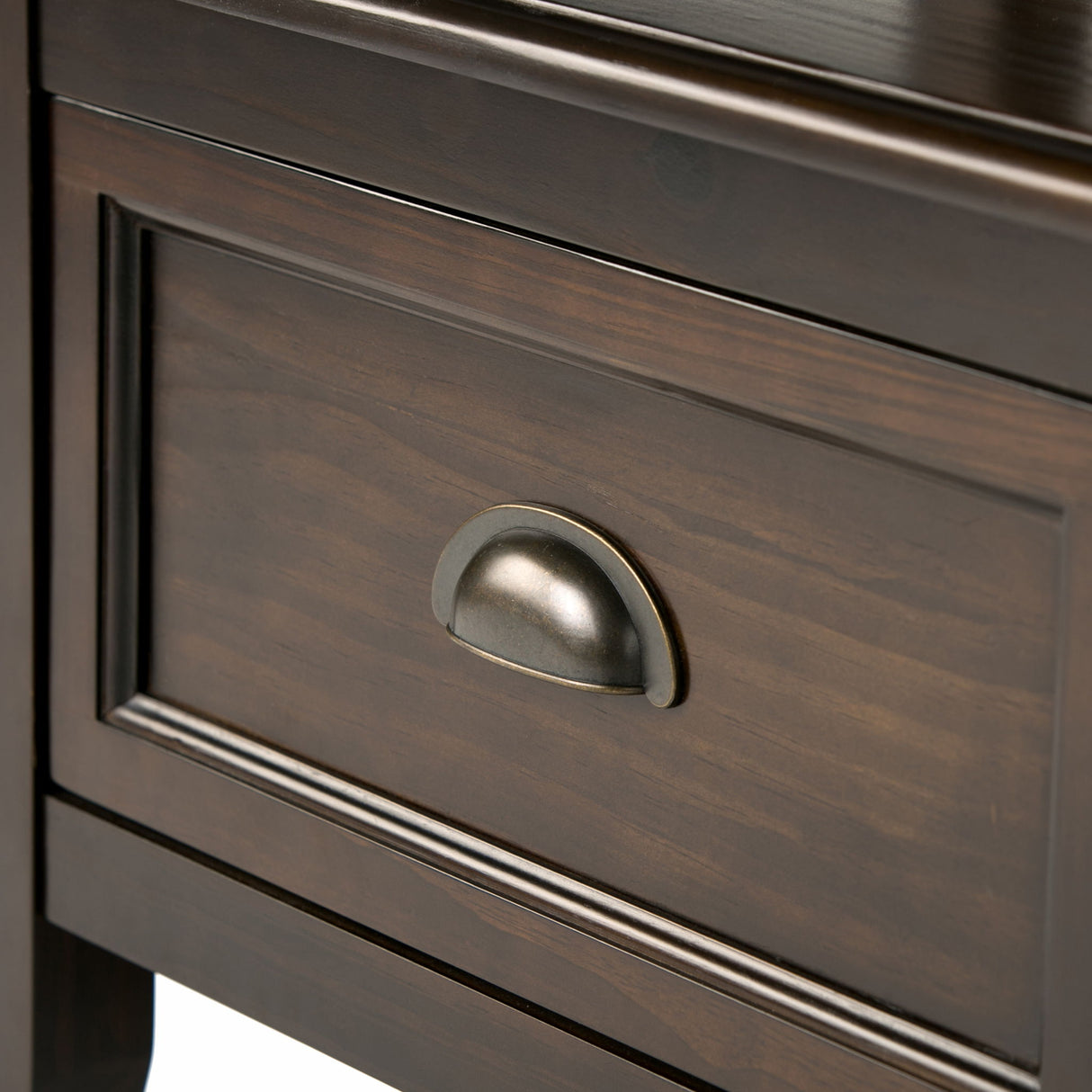 Burlington - Entryway Storage Bench With Drawers by Simpli-Home | Bel Furniture