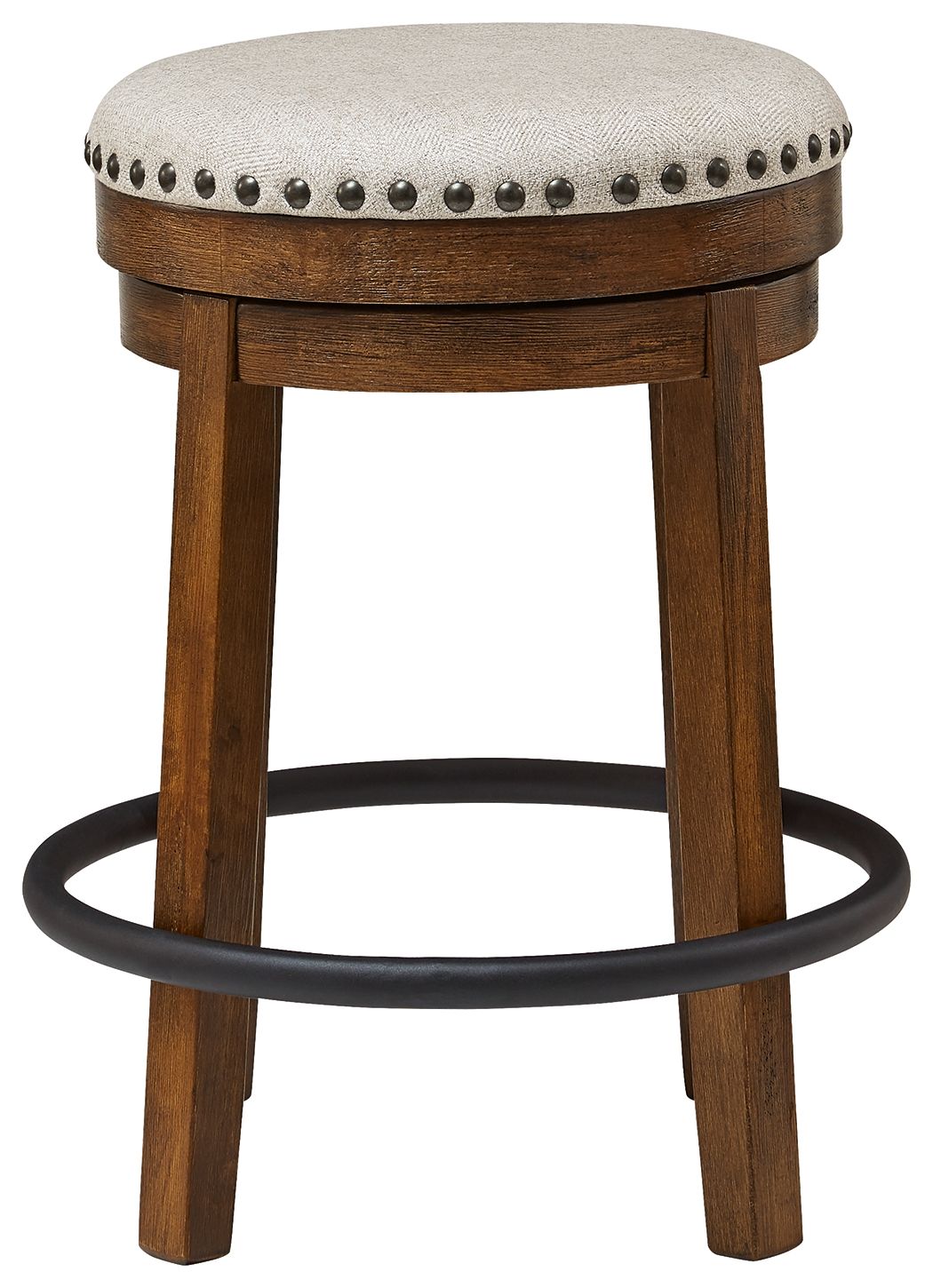 Valebeck - Upholstered Swivel Stool by Signature Design by Ashley® | Bel Furniture