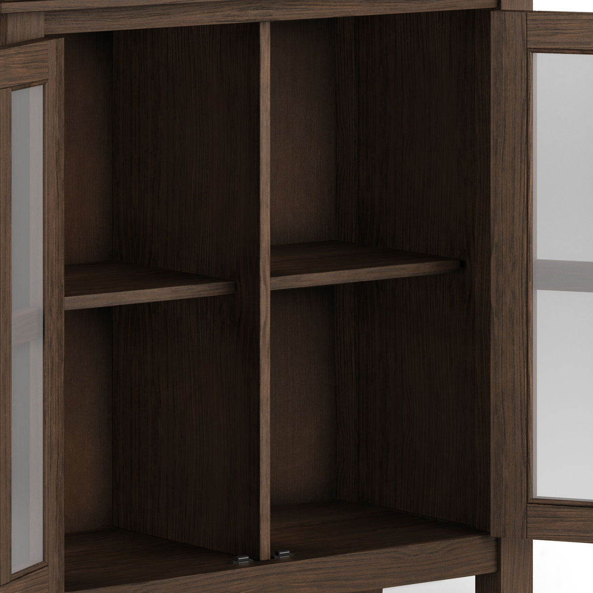 Artisan - Handcrafted Low Storage Cabinet by Simpli-Home | Bel Furniture