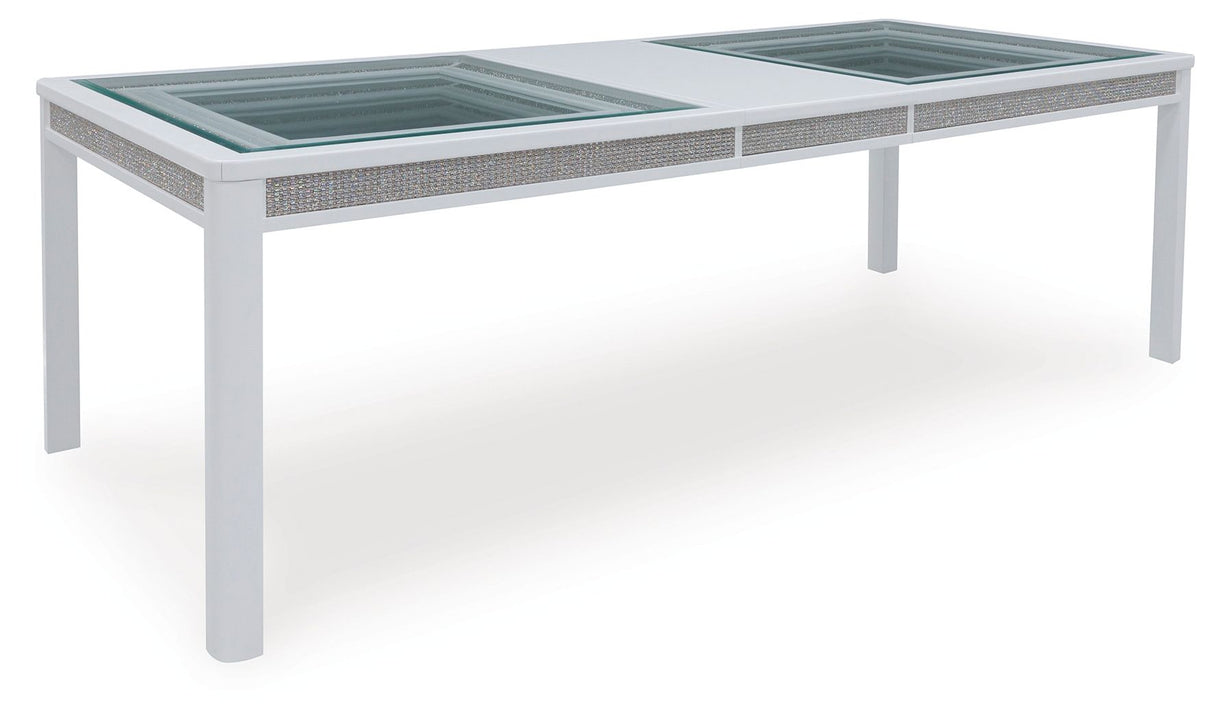 Chalanna - Rectangular Dining Room Extension Table Set by Signature Design by Ashley® | Bel Furniture