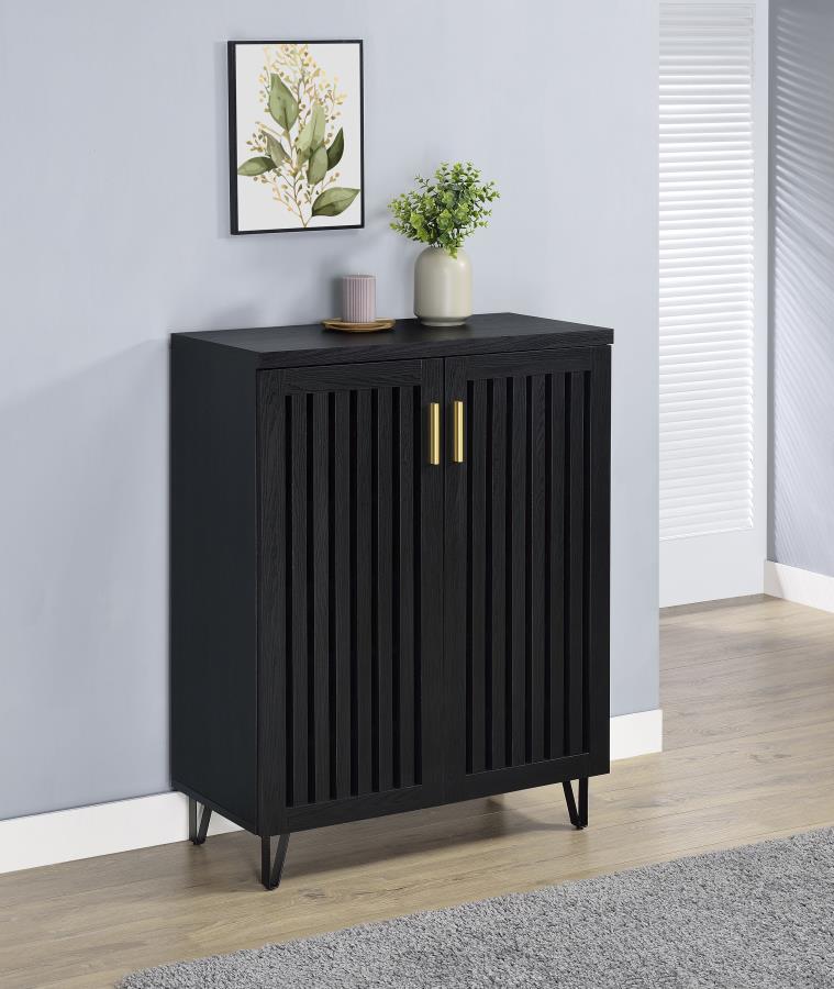 Brixton - 2-Door Entryway Shoe Storage Cabinets by Coaster Fine Furniture | Bel Furniture