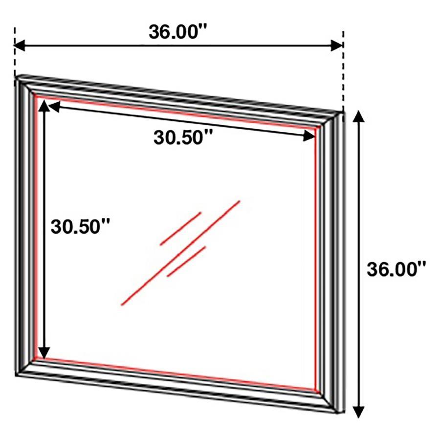 Sandy Beach - Panel Bedroom Set