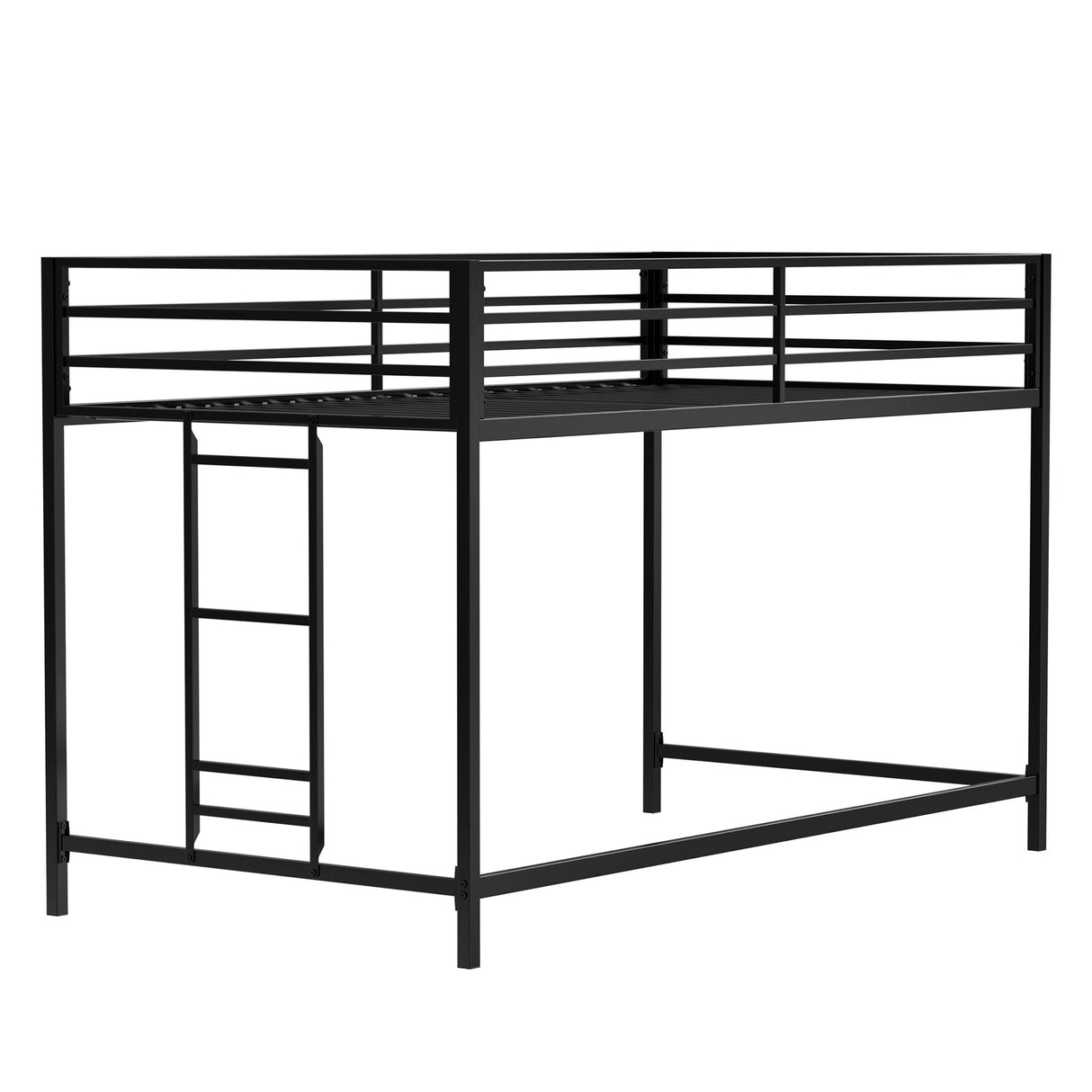 Adam - Junior Twin Loft Bunk - Black by House & Home Furniture | Bel Furniture