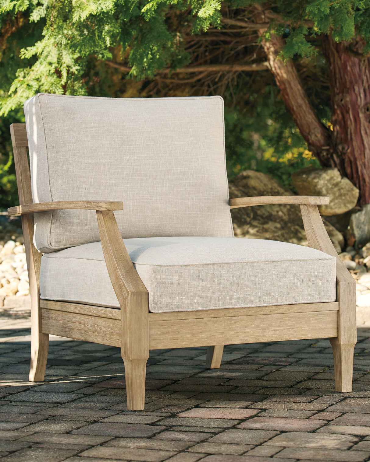 Clare View - Beige - Lounge Chair w/Cushion by Signature Design by Ashley® | Bel Furniture