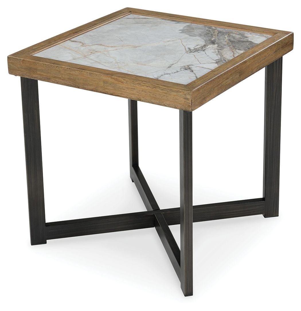 Montia - Multi - Square End Table by Signature Design by Ashley® | Bel Furniture