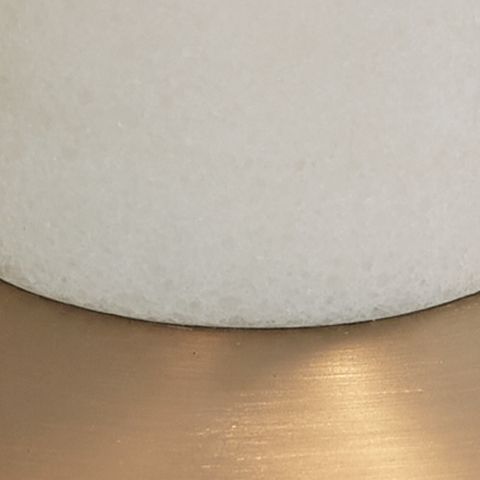 Rowleigh - Gold Finish / White - Marble Desk Lamp by Signature Design by Ashley® | Bel Furniture