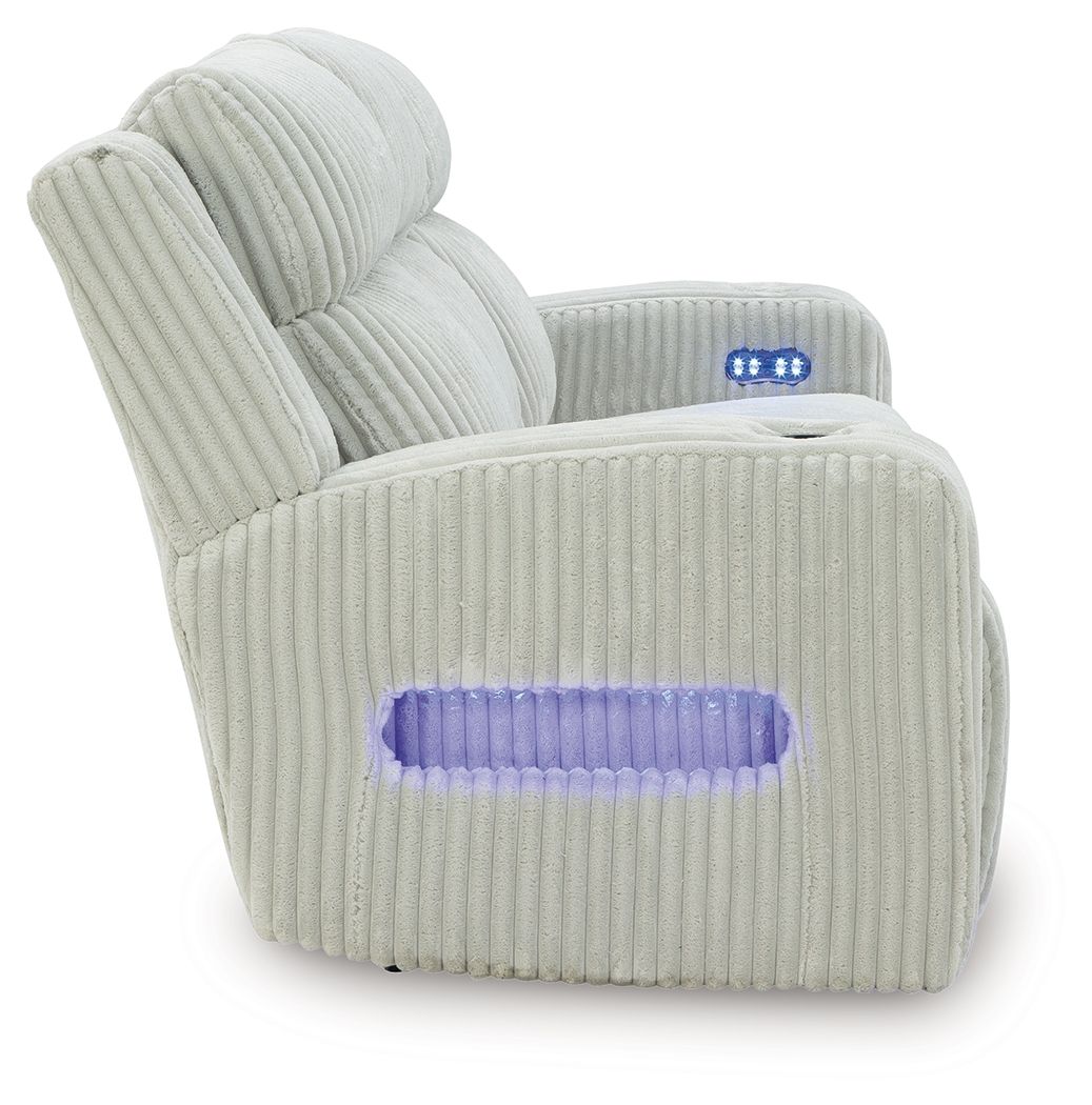 Forest Lake - Power Reclining Sofa With Adj Headrest by Signature Design by Ashley® | Bel Furniture