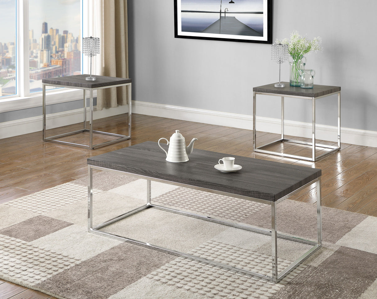 Table Lamp - Chrome by Crown Mark | Bel Furniture