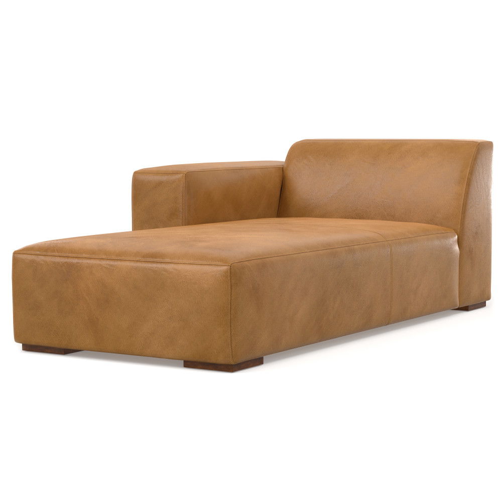 Rex - Left Chaise Sofa Module - Sienna by Simpli-Home | Bel Furniture