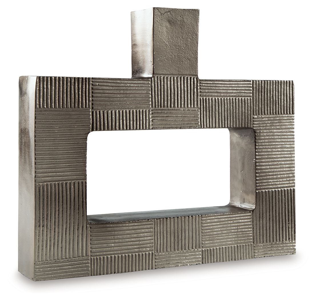 Wrengrove - Vase Dark Gray 17.5"W x 3"D x 16"H by Signature Design by Ashley® | Bel Furniture