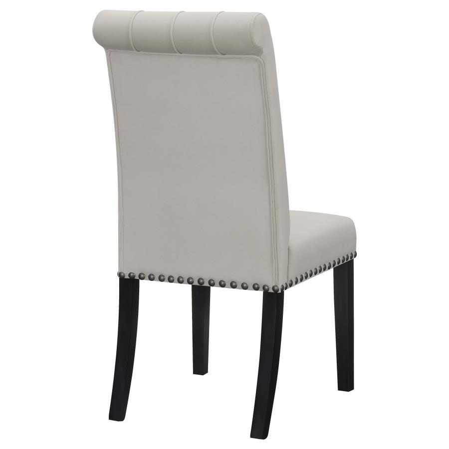 Alana - Upholstered Dining Side Chair (Set of 2) by CoasterElevations | Bel Furniture