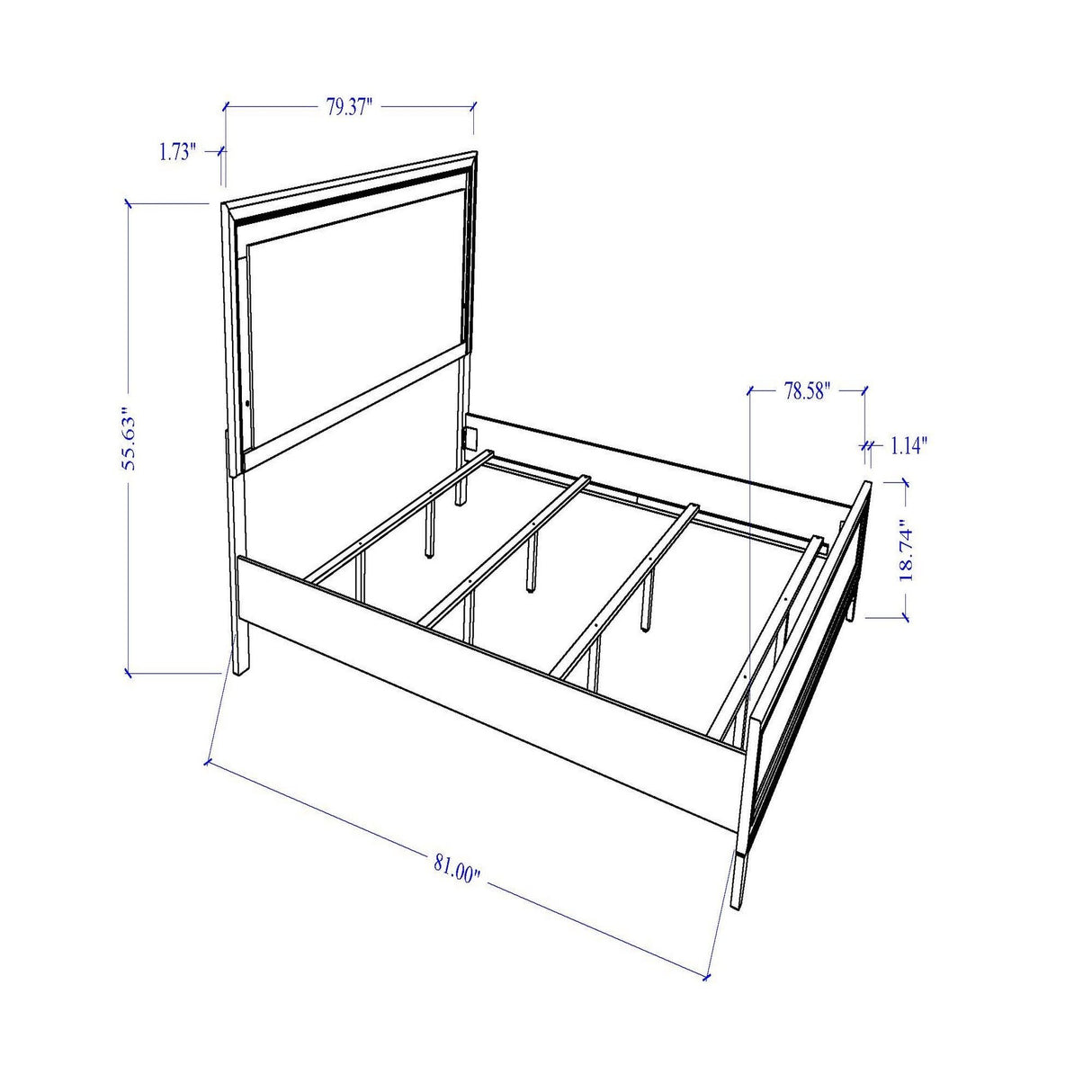 Almera - Bed Glitter