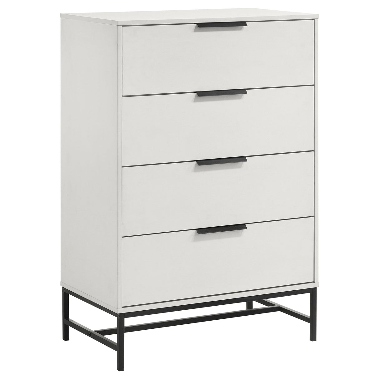 Sonora - 4-Drawer Bedroom Chest - White by Coaster Fine Furniture | Bel Furniture