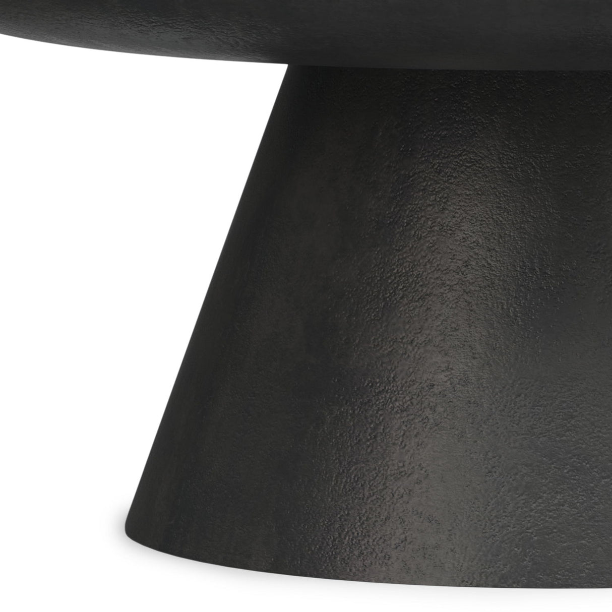 Charmaine - Cast Aluminum Coffee Table - Black by Simpli-Home | Bel Furniture