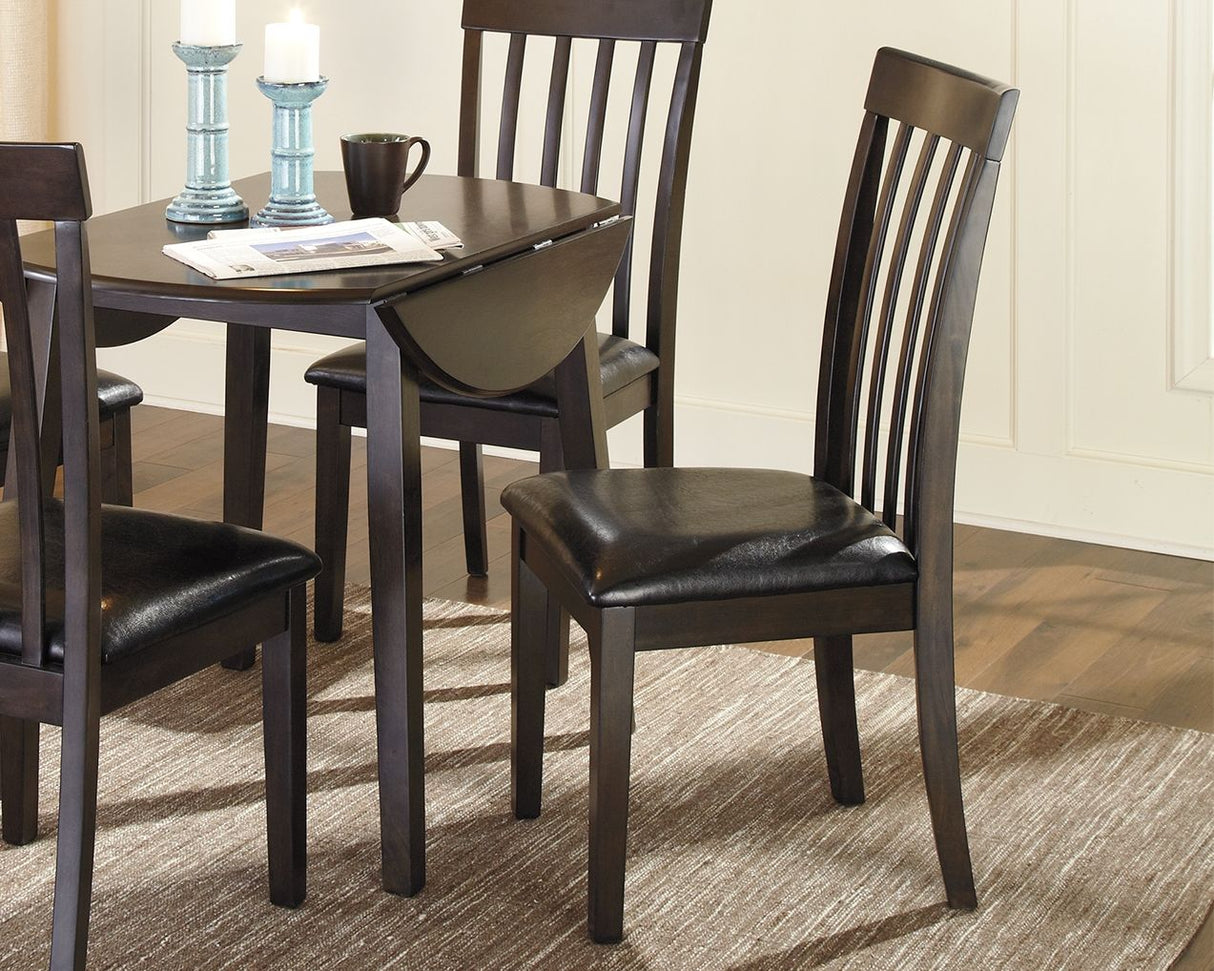 Hammis - Dark Brown - Dining UPH Side Chair (Set of 2) by Signature Design by Ashley® | Bel Furniture