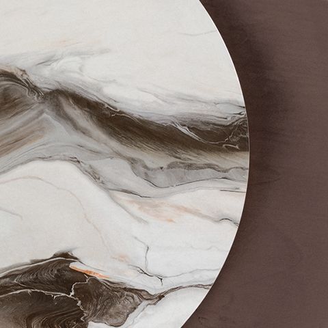 Jazmore - Brown / Brass Finish - Nesting Cocktail Tables (Set of 2) by Signature Design by Ashley® | Bel Furniture