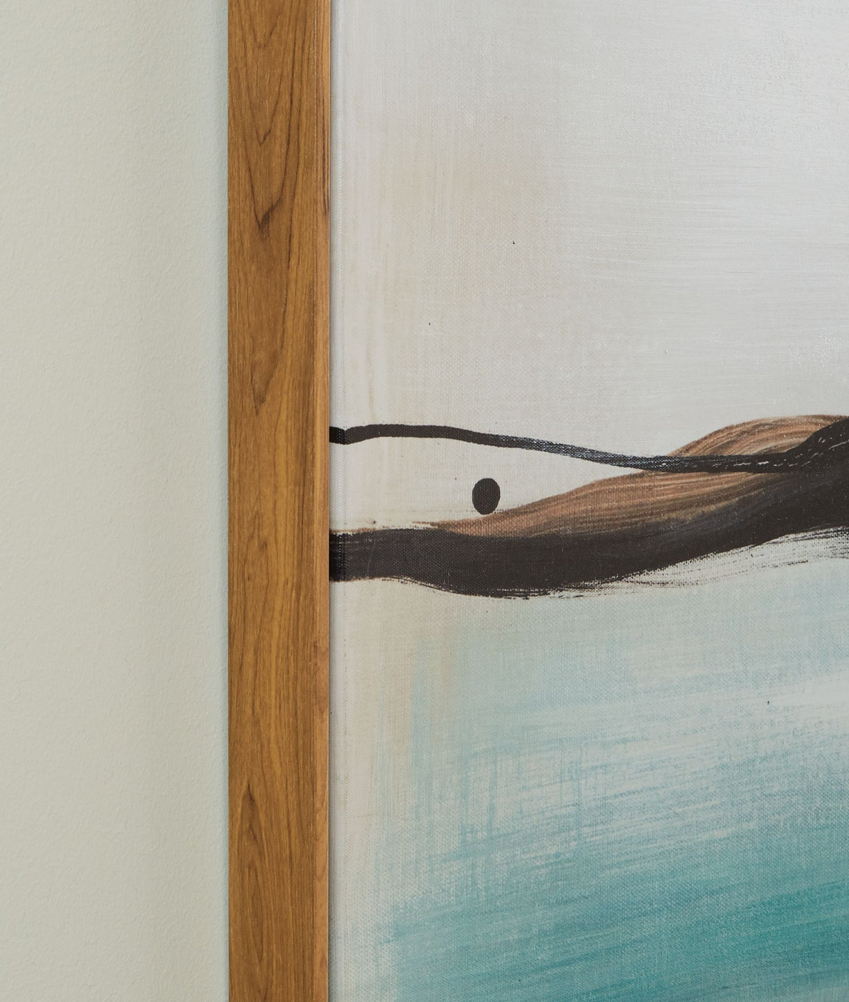 Brunonia - Teal / Orange / Black - Wall Art by Signature Design by Ashley® | Bel Furniture