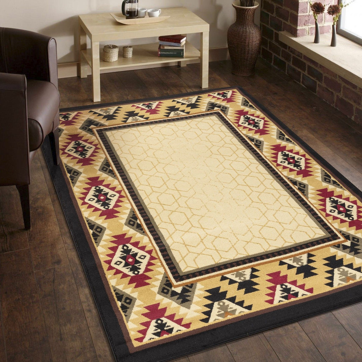 Tribes - GC_YLS4007 Southwest Area Rug by Icona Home Decor | Bel Furniture