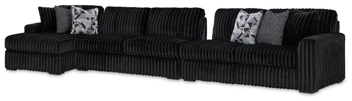 Midnight-Madness - 3 Piece Sectional