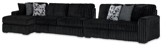 Midnight-Madness - 3 Piece Sectional
