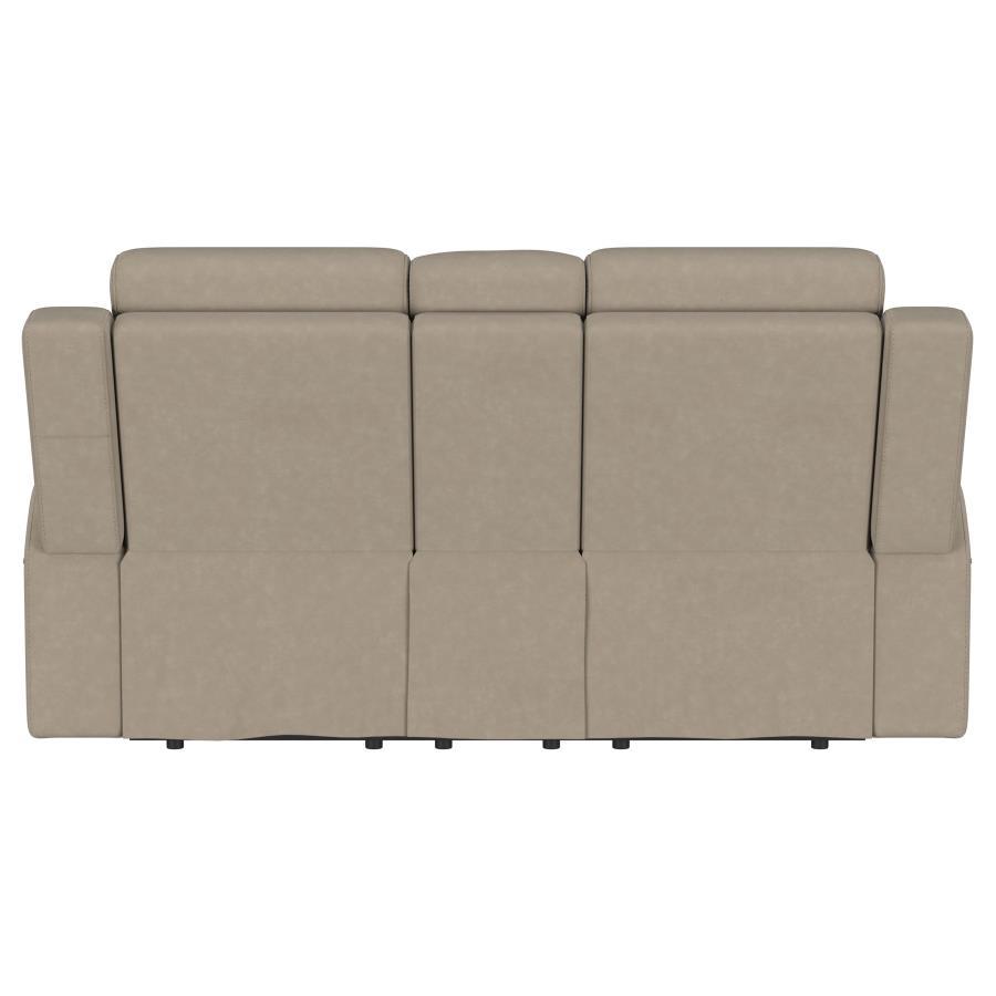 Brentwood - Upholstered Motion Reclining Loveseat by Coaster Fine Furniture | Bel Furniture