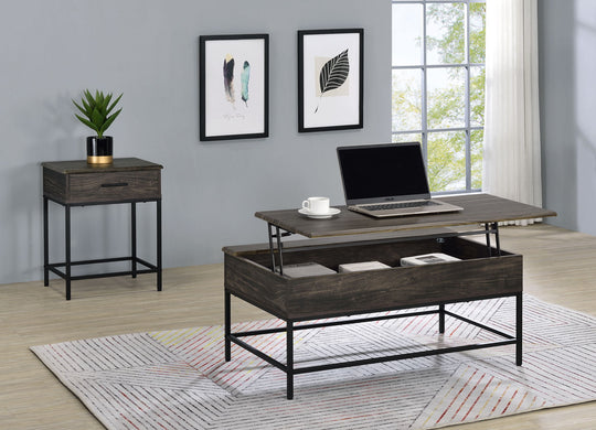 Cliff - Lift Top Coffee And End Table by Lilola Home | Bel Furniture