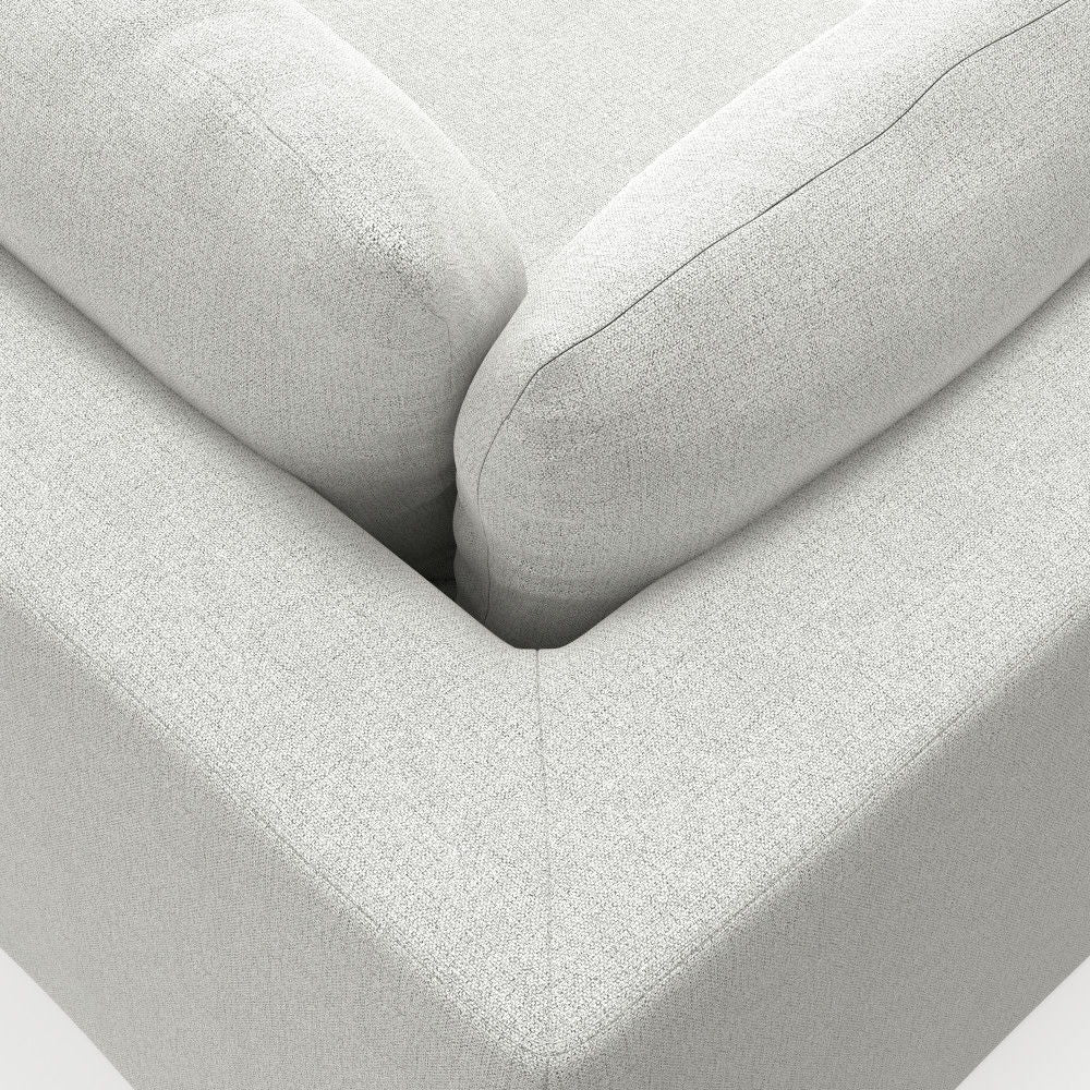 Jasmine - Corner Sofa Module - Gray by Simpli-Home | Bel Furniture