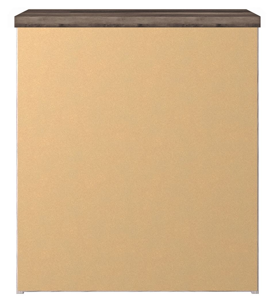 Gerridan - White / Gray - Two Drawer Night Stand by Signature Design by Ashley® | Bel Furniture