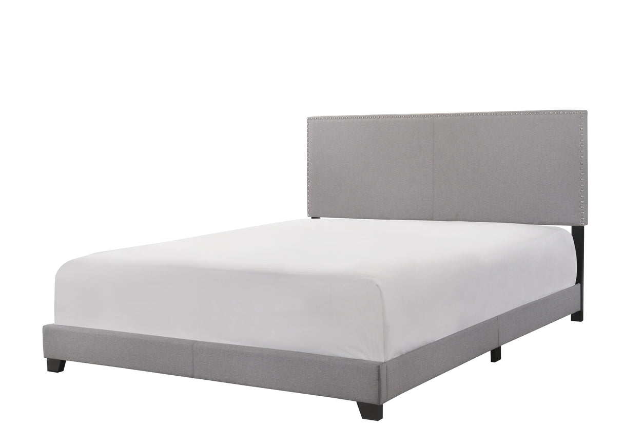 Erin - Bed Gray Queen by Crown Mark | Bel Furniture
