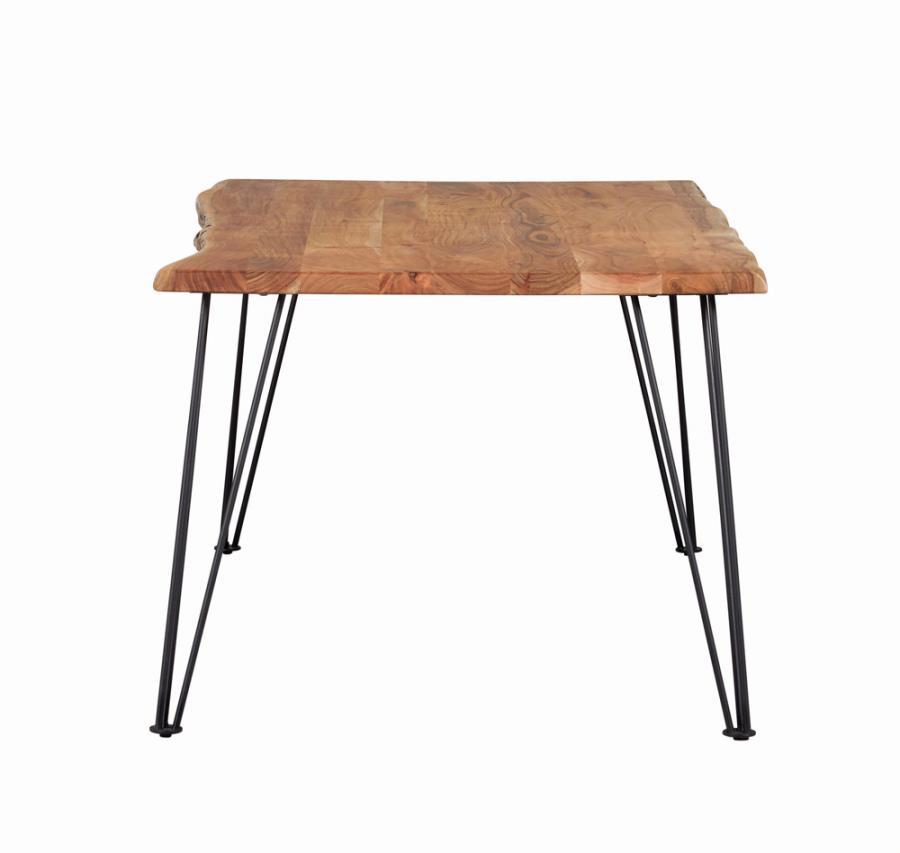 Sherman - Live Edge Dining Table - Natural Acacia by CoasterElevations | Bel Furniture
