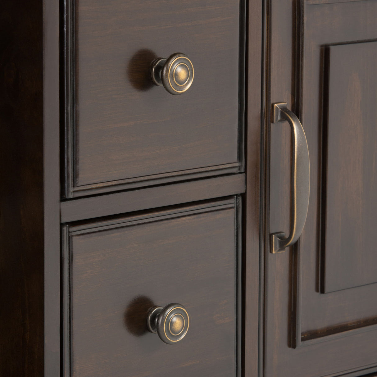 Connaught - Wide TV Stand by Simpli-Home | Bel Furniture