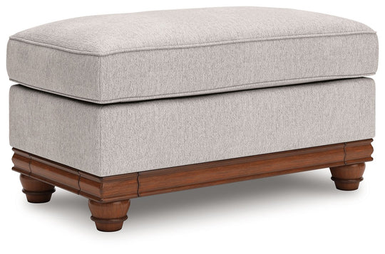 Clearbrooke - Sandstone - Ottoman by Signature Design by Ashley® | Bel Furniture
