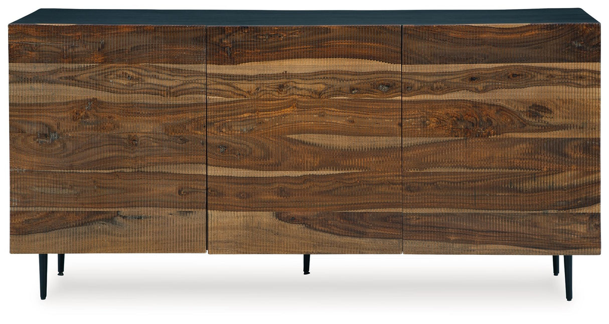 Darrey - Natural / Brown - Accent Cabinet by Signature Design by Ashley® | Bel Furniture