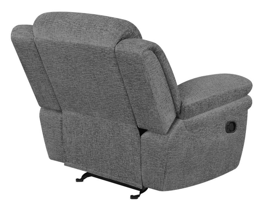 Bahrain - Upholstered Glider Recliner by CoasterEssence | Bel Furniture