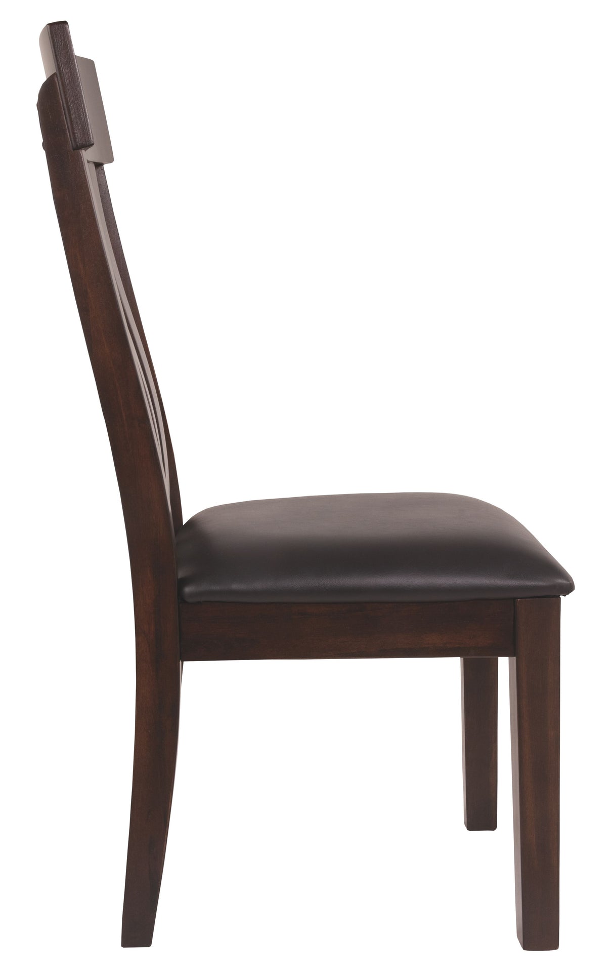 Haddigan - Dark Brown - Dining UPH Side Chair (Set of 2) by Signature Design by Ashley® | Bel Furniture