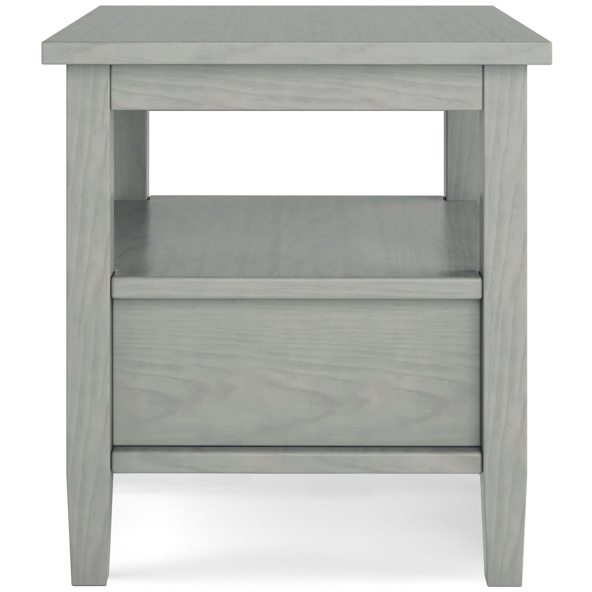 Warm Shaker - End Table - Gray