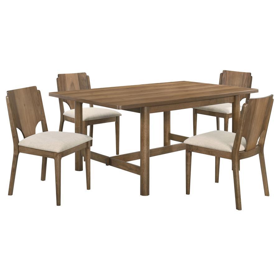 Biltmore - Wood Dining Table Set by Coaster Fine Furniture | Bel Furniture