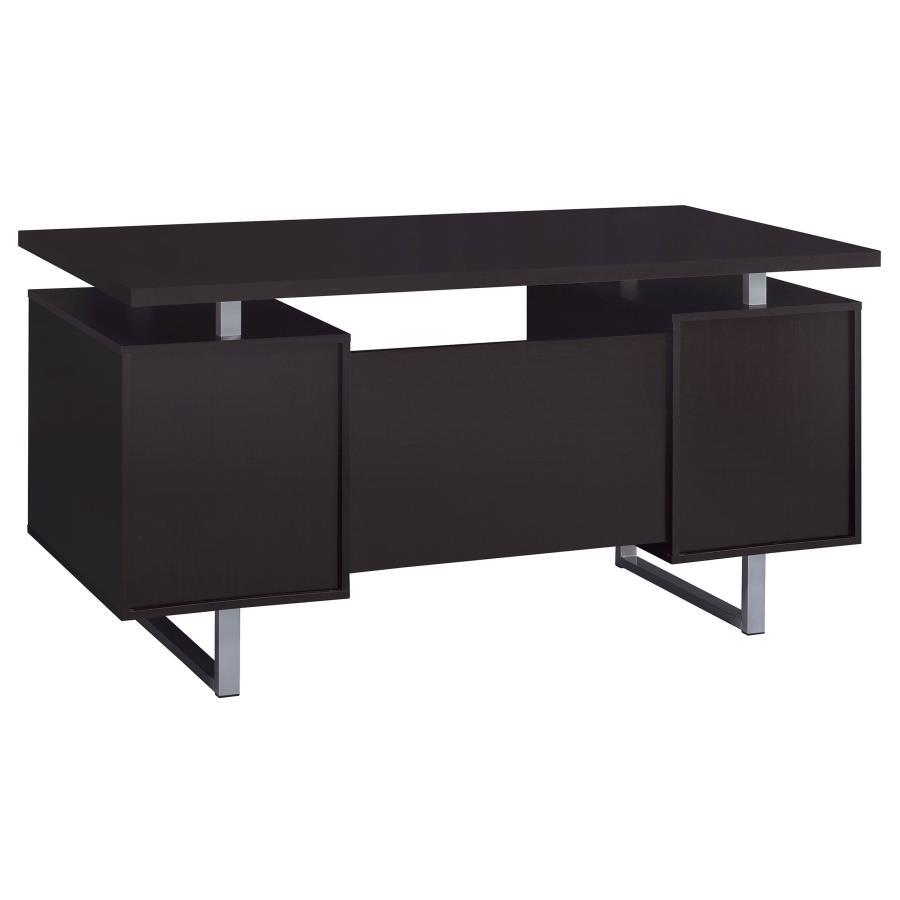 Lawtey - 2-Drawer Computer Desk by CoasterEveryday | Bel Furniture